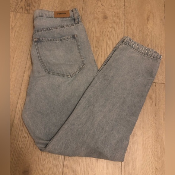 RSQ Womens 90s Jeans High Waist Rigid light denim Straight Leg Size 27 - Picture 9 of 15